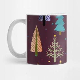 Christmas Tree Pattern Mug